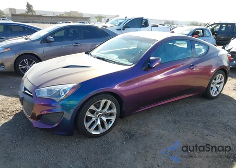 2013 Hyundai Genesis 2.0T Premium z USA, uszkodzony, nr VIN KMHHT6KD8DU081806